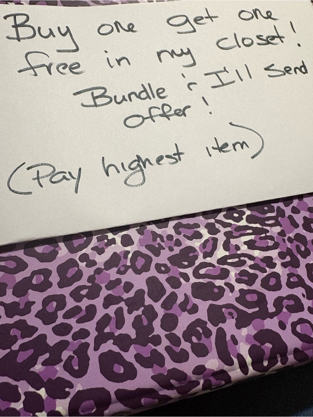 Big sale!
